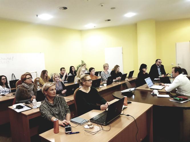 prowadzący i uczestnicy szkolenia - 19.11.2019